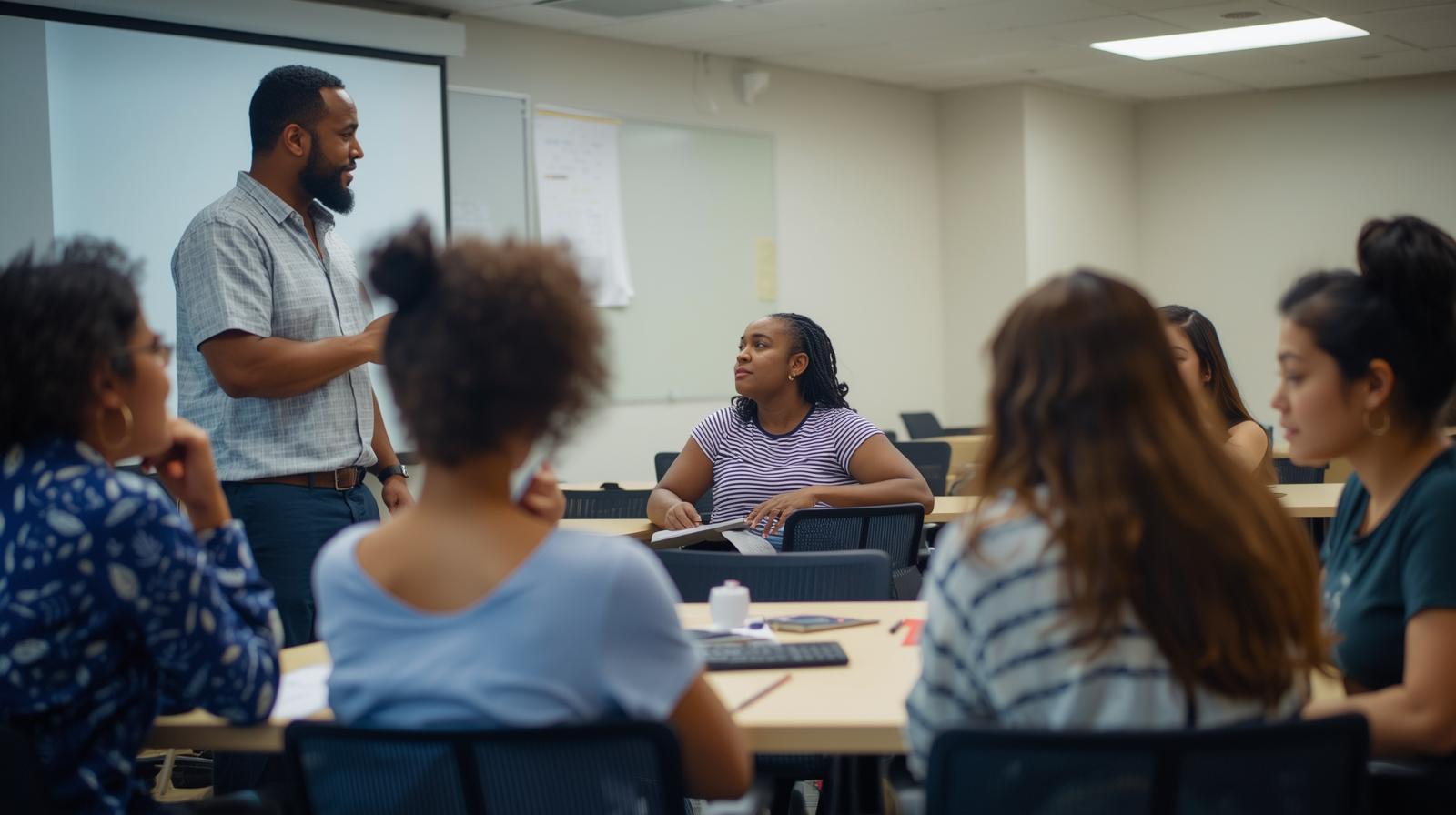 Salle de formation professionnelle